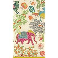 Caspari paquete de 15 servilletas Guest el jardín de Mysore- desechable- multicolor- 16.25 x 20 x 0.2 cm